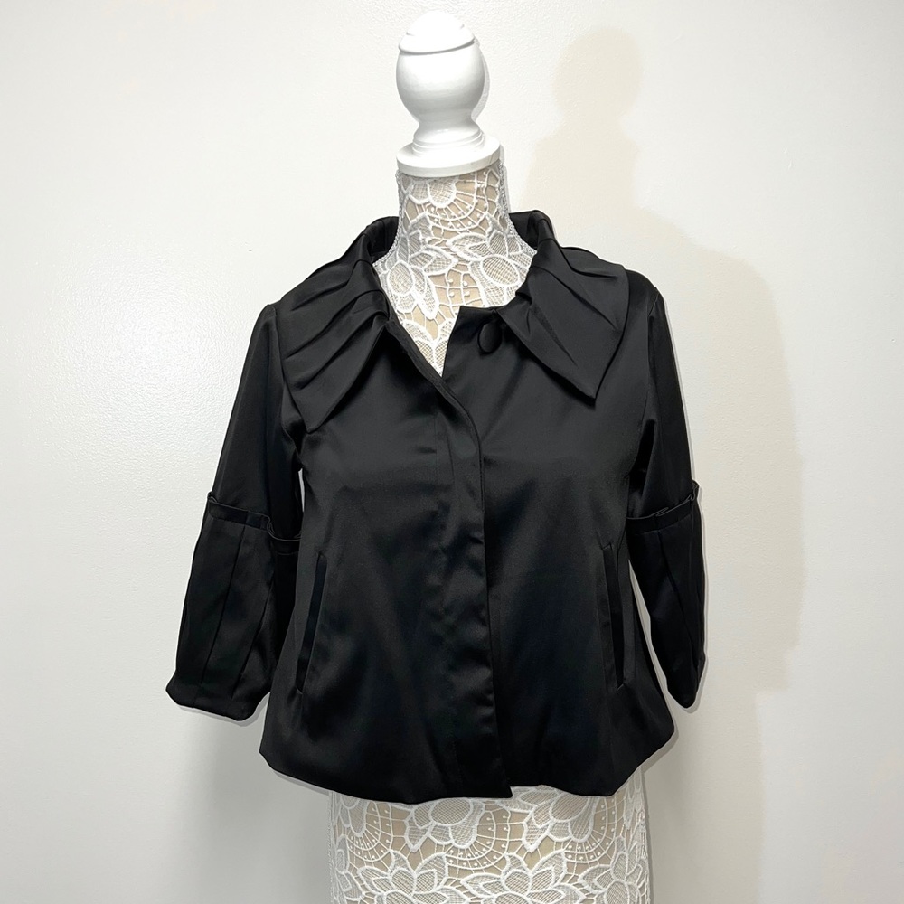 Black Jacket Half Sleeve